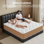 Mattress 10 Inch with Memory Foam 7 Zone