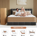 Mattress 10 Inch with Memory Foam 7 Zone