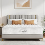 Mattress 10 Inch with Memory Foam 7 Zone