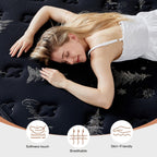 Mattress 10 Inch with Memory Foam 7 Zone