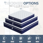 Mattress Innerspring Hybrid with Breathable Foam