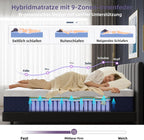 Mattress Innerspring Hybrid with Breathable Foam