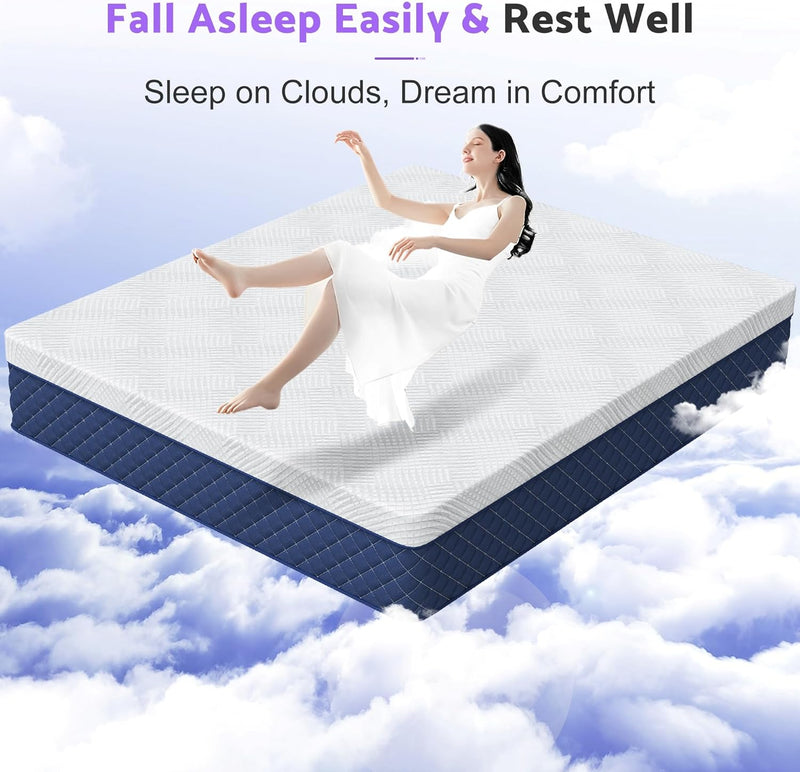 Mattress Innerspring Hybrid with Breathable Foam