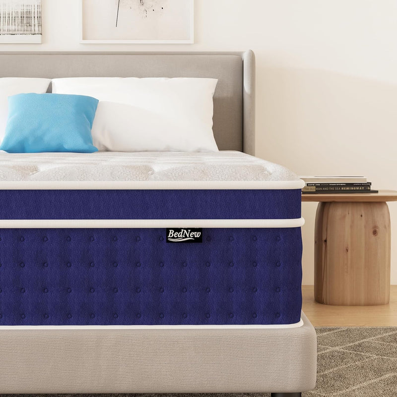Mattress Innerspring Hybrid with Breathable Foam