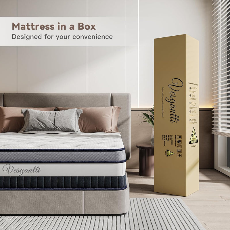 European Sinle Mattress Pocket Sprung Medium