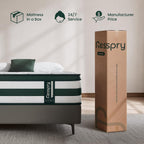 Mattress 12 Inch Hybrid Pocket Sprung 9-Zone Support