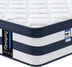 Mattress 12 Inch Memory Foam Sprung Hybrid 9-Zone