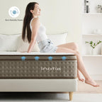 Mattress 12 Inch Memory Foam with Stellar Pocket