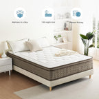 Mattress 12 Inch Memory Foam with Stellar Pocket