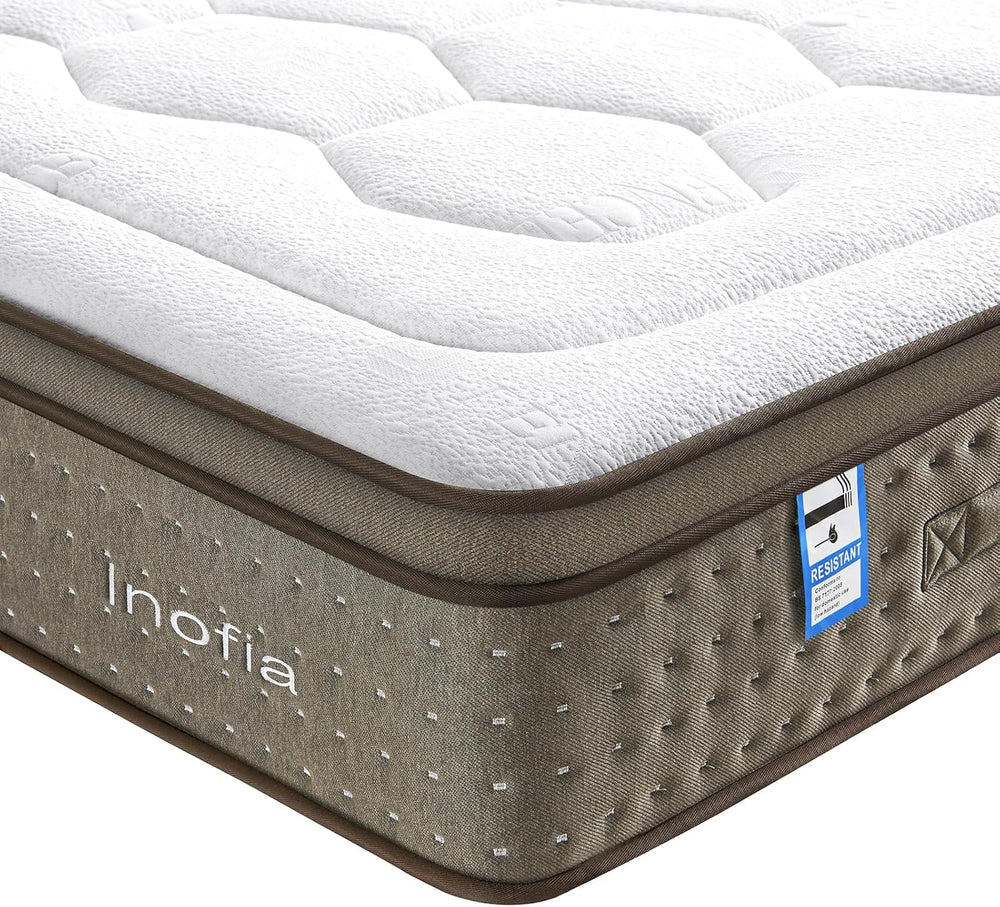 Mattress 12 Inch Memory Foam with Stellar Pocket