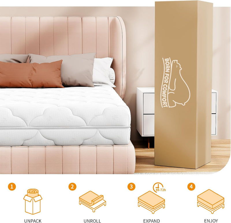Mattress 15CM Foam with 2 Hardness Levels
