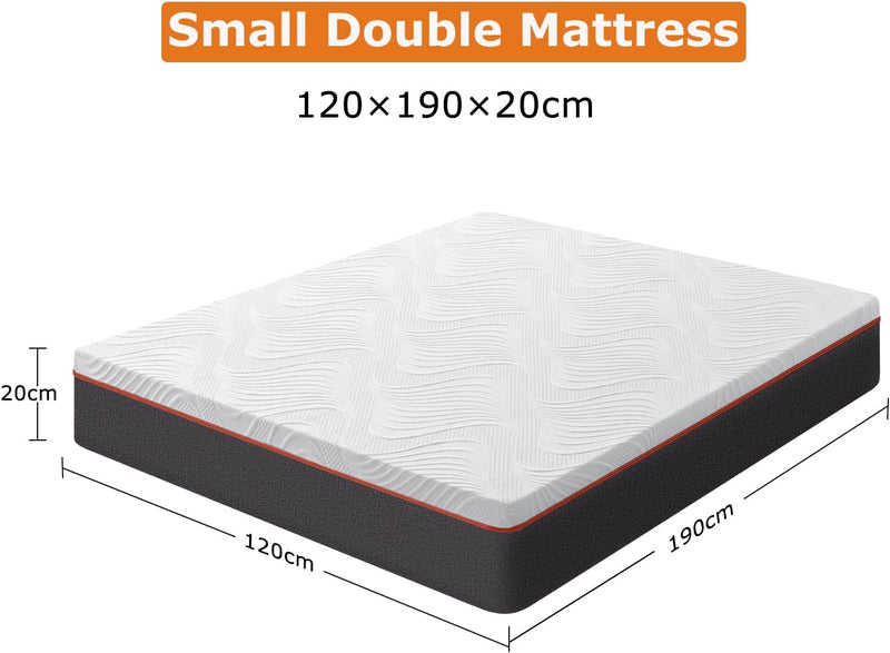 Mattress 15CM Gel Memory Foam Cooling Bed Mattresses