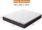 Mattress 15CM Gel Memory Foam Cooling Bed Mattresses