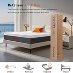 Mattress 15CM Gel Memory Foam Cooling Bed Mattresses
