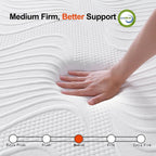 Mattress 15CM Gel Memory Foam Cooling Bed Mattresses