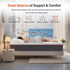 Mattress 15CM Gel Memory Foam Cooling Bed Mattresses