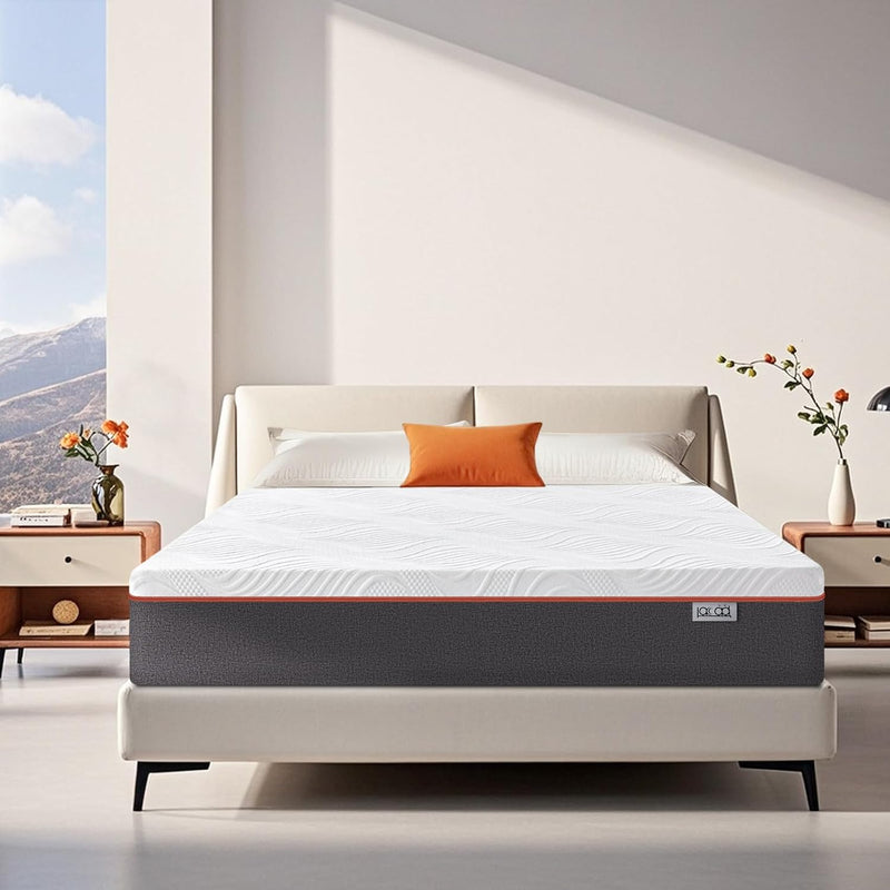 Mattress 15CM Gel Memory Foam Cooling Bed Mattresses
