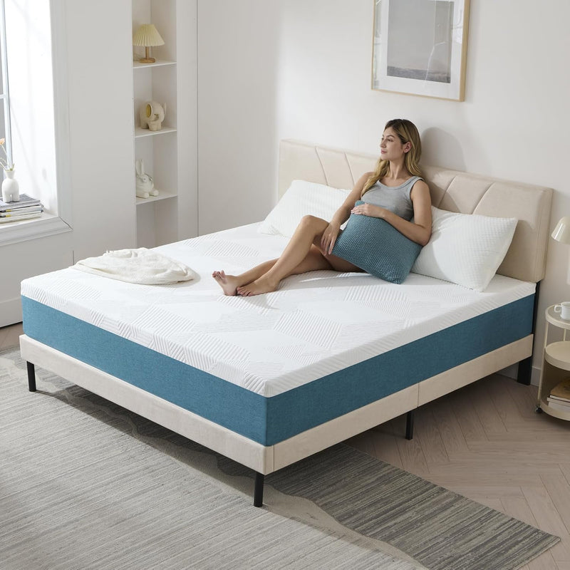 Memory Foam Mattress 90x190x15CM Medium Firm Breathable