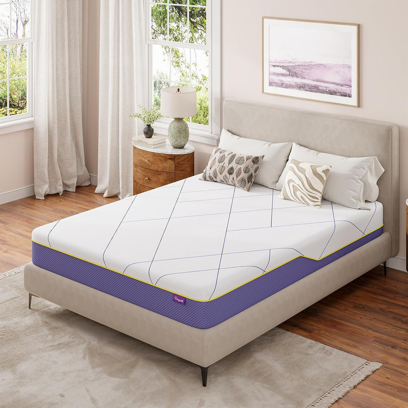 Mattress 20CM Gel Memory Foam with Certipur-Us Certified