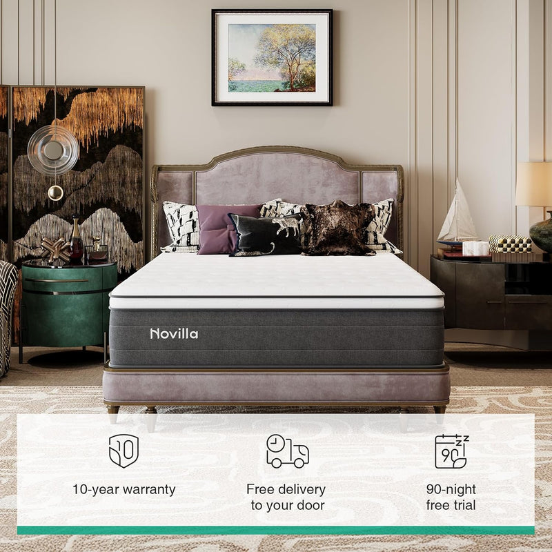 Mattress Medium Firm Memory Foam Hybrid