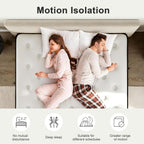 Mattress 25CM Gel Memory Foam Pocket Sprung Mattresses