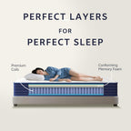 Mattress 25CM Medium Firm Support Pressure Relief Breathable