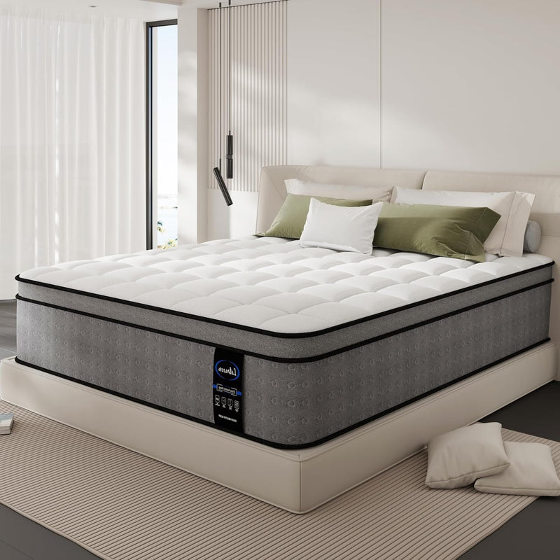 Mattress 25CM Pocket Sprung Memory Foam Hybrid Bed