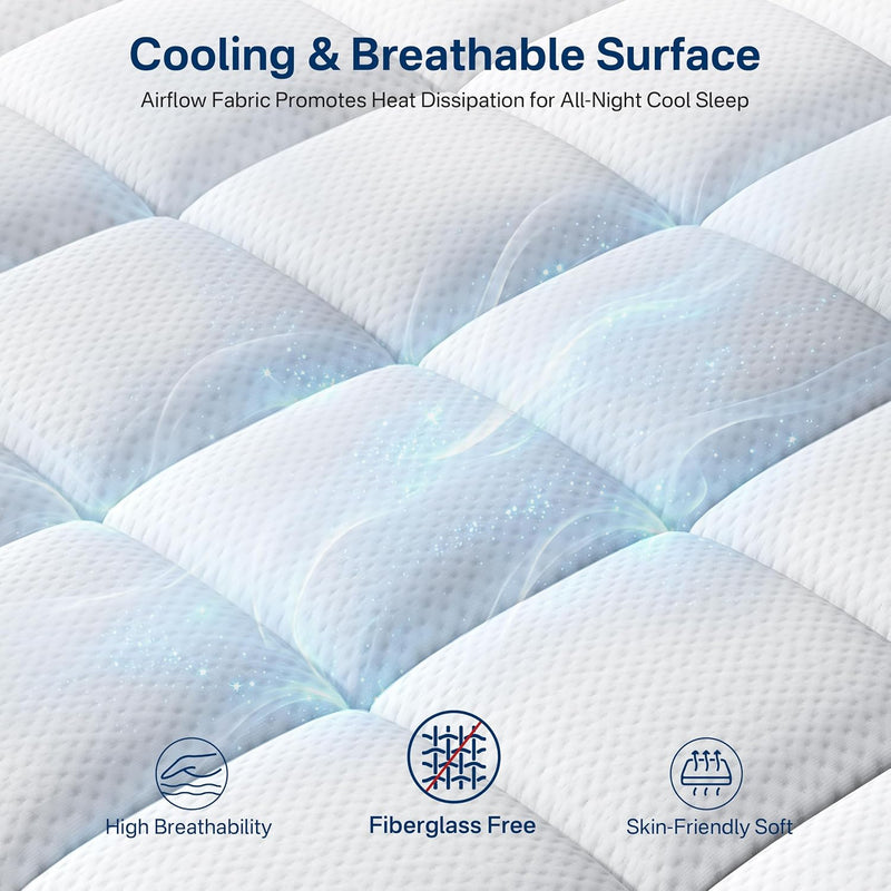 Mattress 25CM Pocket Sprung Memory Foam Hybrid Bed