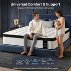 Mattress 25CM Pocket Sprung Memory Foam Hybrid Bed