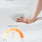 Mattress 25CM Thickness Double with Memory Foam Medium