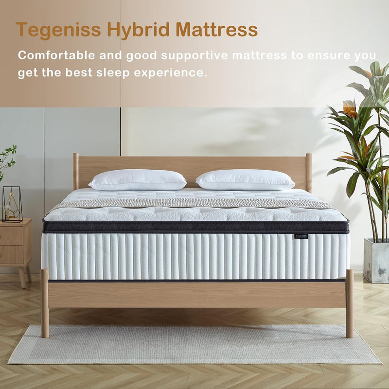 Mattress 25CM with Memory Foam Pocketing Spring