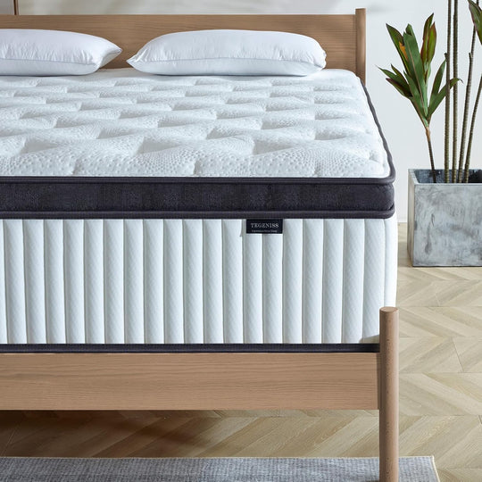 Mattress 25CM with Memory Foam Pocketing Spring