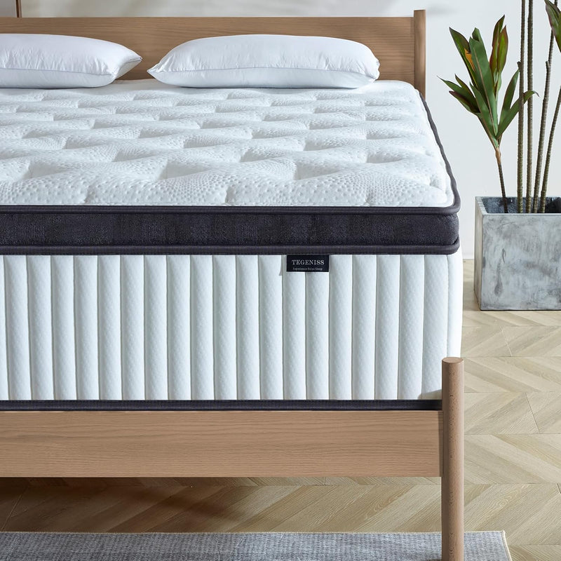 Mattress 25CM with Memory Foam Pocketing Spring