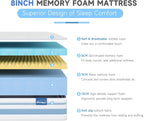 Mattress 3FT 6 Inch Orthopedic Memory Foam 9