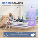 Mattress 3FT 6 Inch Orthopedic Memory Foam 9