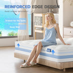 Mattress 3FT 6 Inch Orthopedic Memory Foam 9