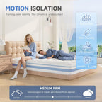 Mattress 3FT 6 Inch Orthopedic Memory Foam 9