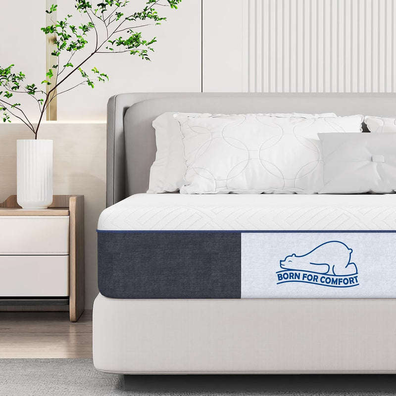 Mattress 6 Inch Orthopaedic Memory Foam 9 Zone