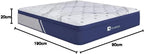 Mattress 6 20CM Pocket Sprung Mattresses Bamboo Foam