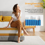 Mattress 6 Memory Foam Pocketed Spring Hybrid
