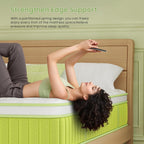 Mattress 6 Memory Foam Pocketed Spring Hybrid