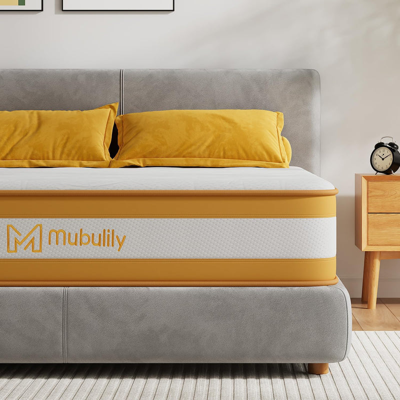 Mattress 6 Memory Foam Pocketed Spring Hybrid