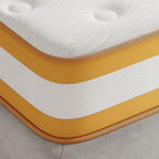 Mattress 6 Memory Foam Pocketed Spring Hybrid