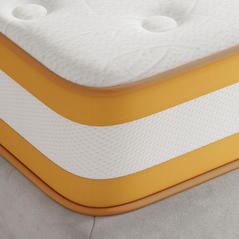 Mattress 6 Memory Foam Pocketed Spring Hybrid