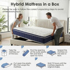 Mattress 6 Medium Firm Hybrid with Memory