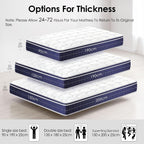 Mattress 6 Medium Firm Hybrid with Memory