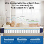 Mattress 6 Medium Firm Hybrid with Memory
