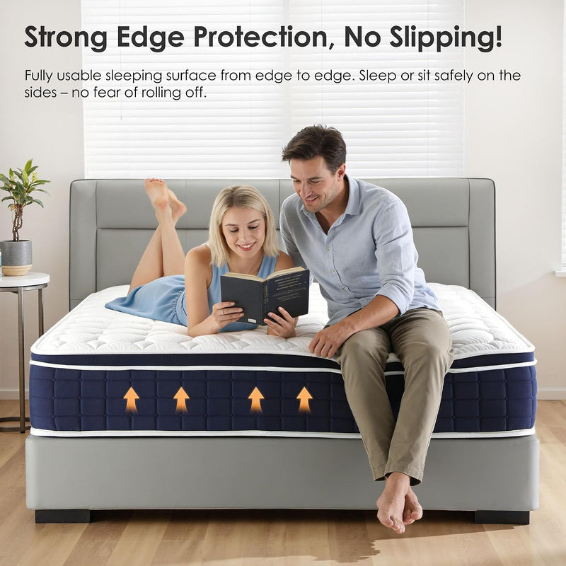 Mattress 6 Medium Firm Hybrid with Memory
