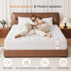 Mattress 6 Orthopaedic Medium-Firm Bed 11.02 Inch Foam