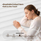 Mattress 7-Zone Hybrid with Memory Foam
